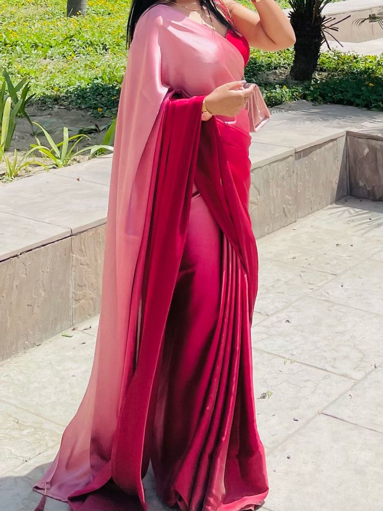 Elegant Ombre Saree