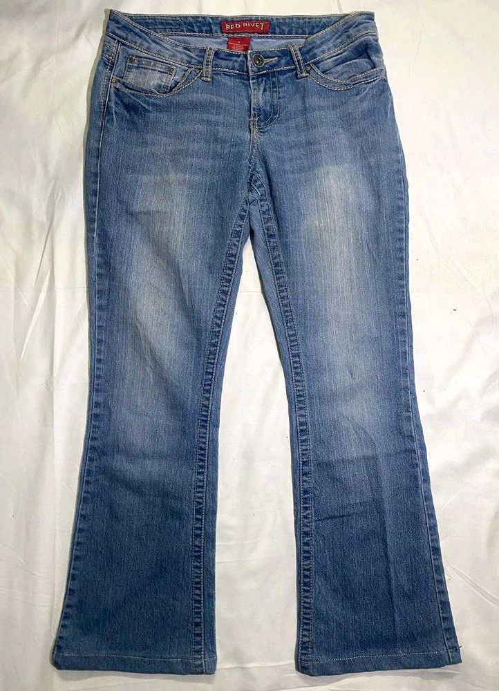 Red Rivet Women&#39;s Light Wash Bootcut Jeans