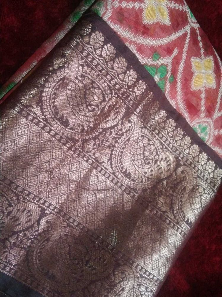 Elegant Silk Blend Saree