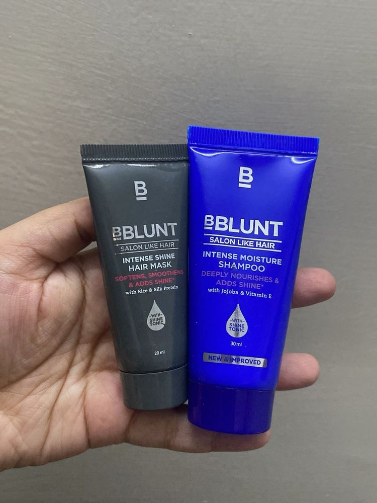 BBlunt Hair Mask &amp; Shampoo Travel Set