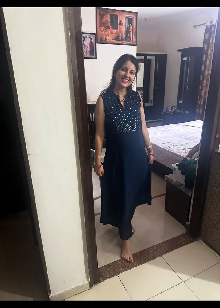 Elegant Blue Kurta
