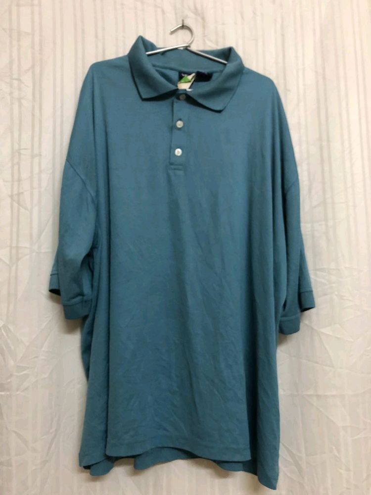 Vos Blue Short Sleeve T Shirt