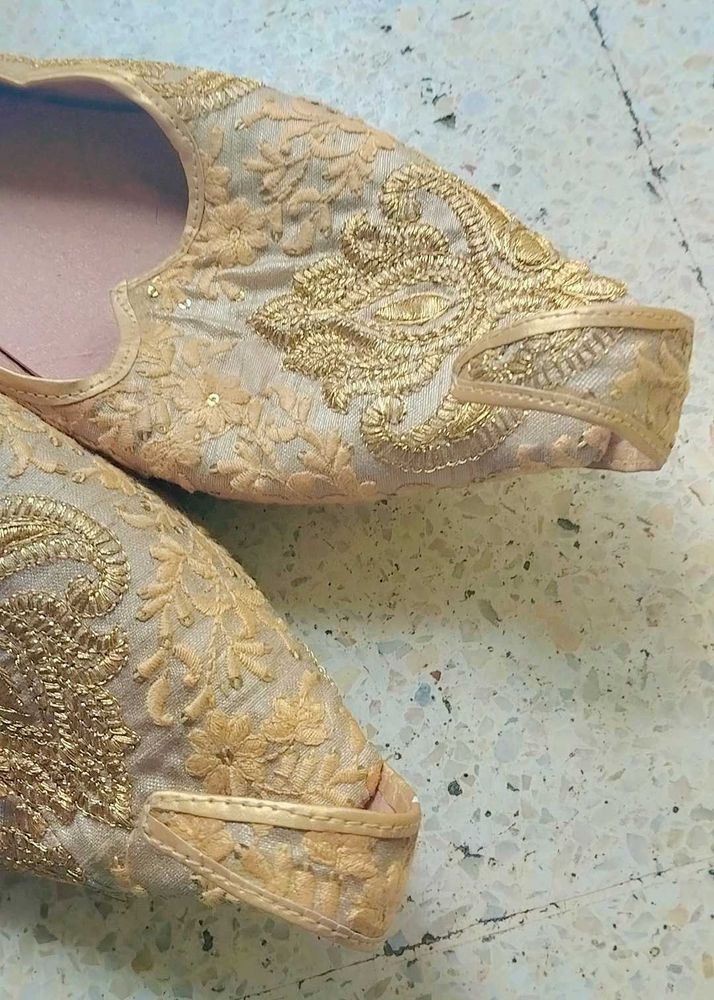 Embroidered Jutti