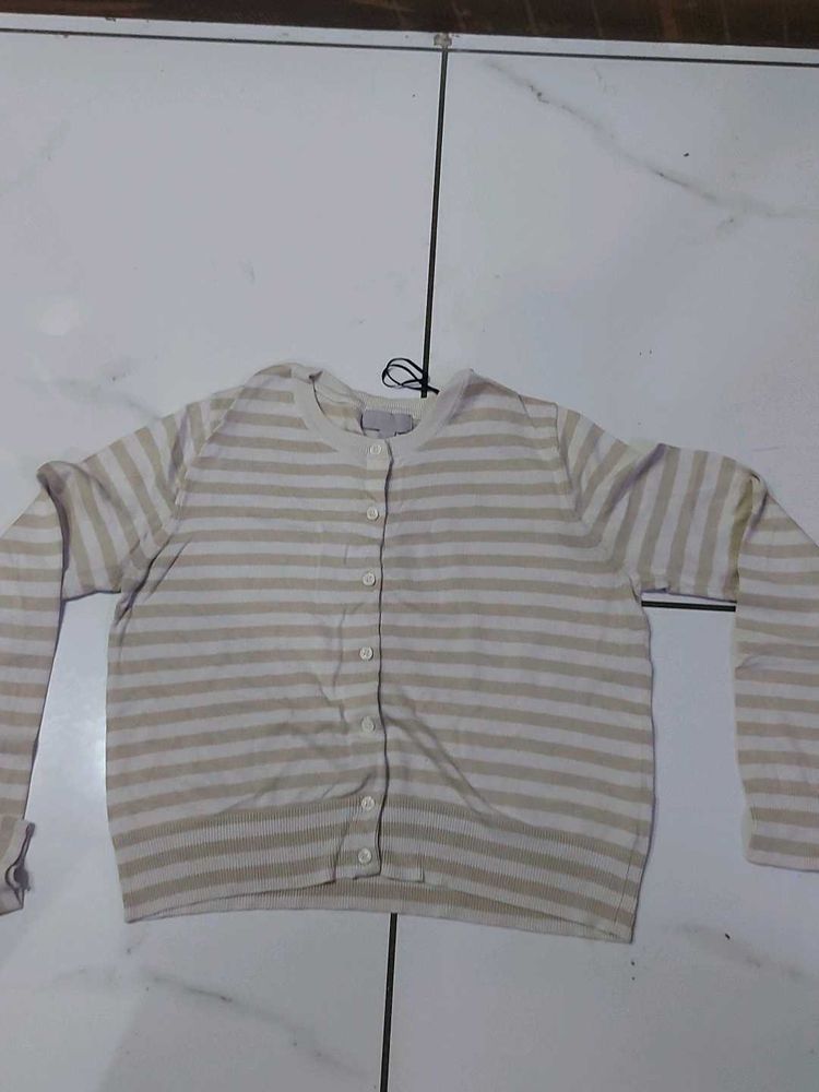 H&amp;M Striped Cardigan