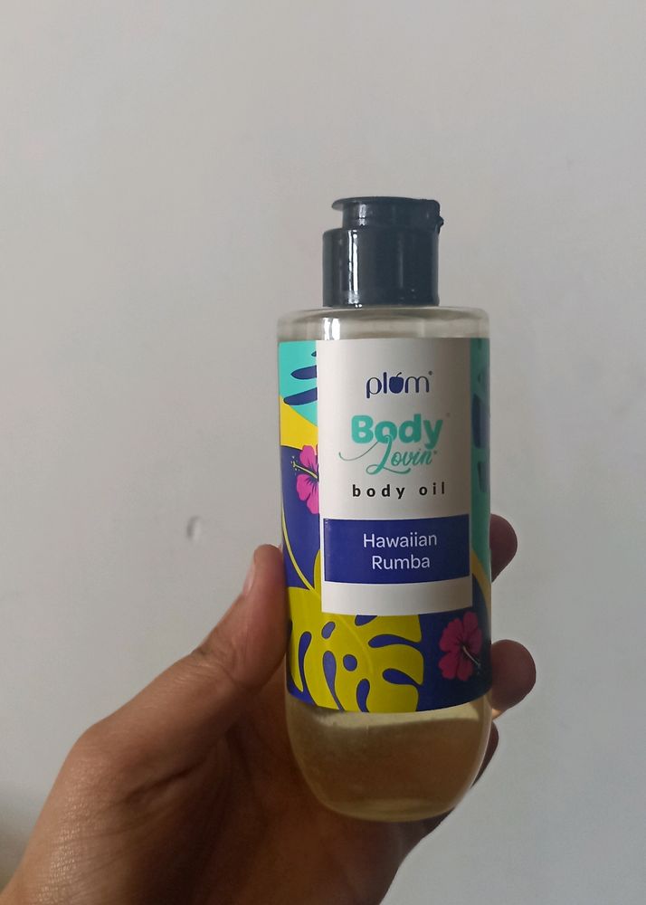 plum Hawaiian body oil