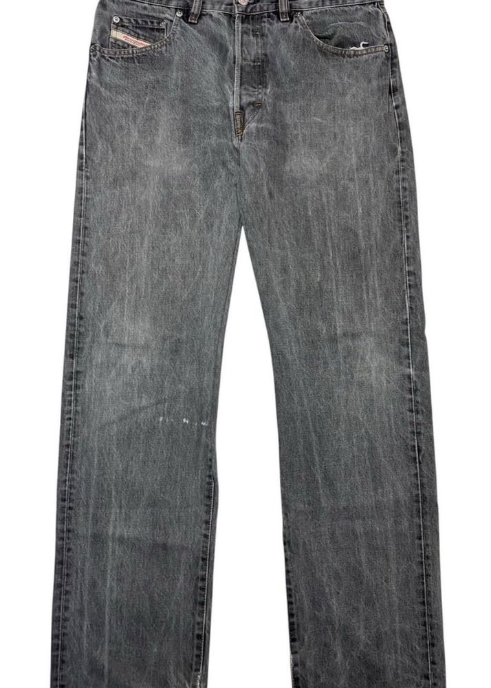 Diesel Grey Denim faded jeans
