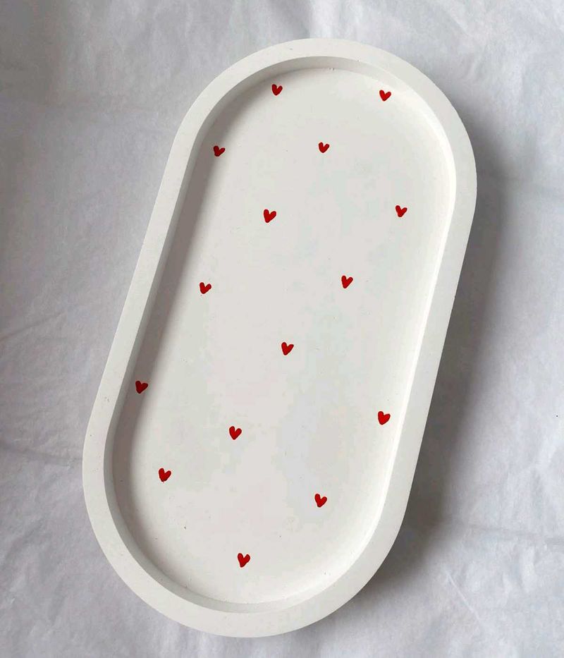 Heart Decor trinket Tray