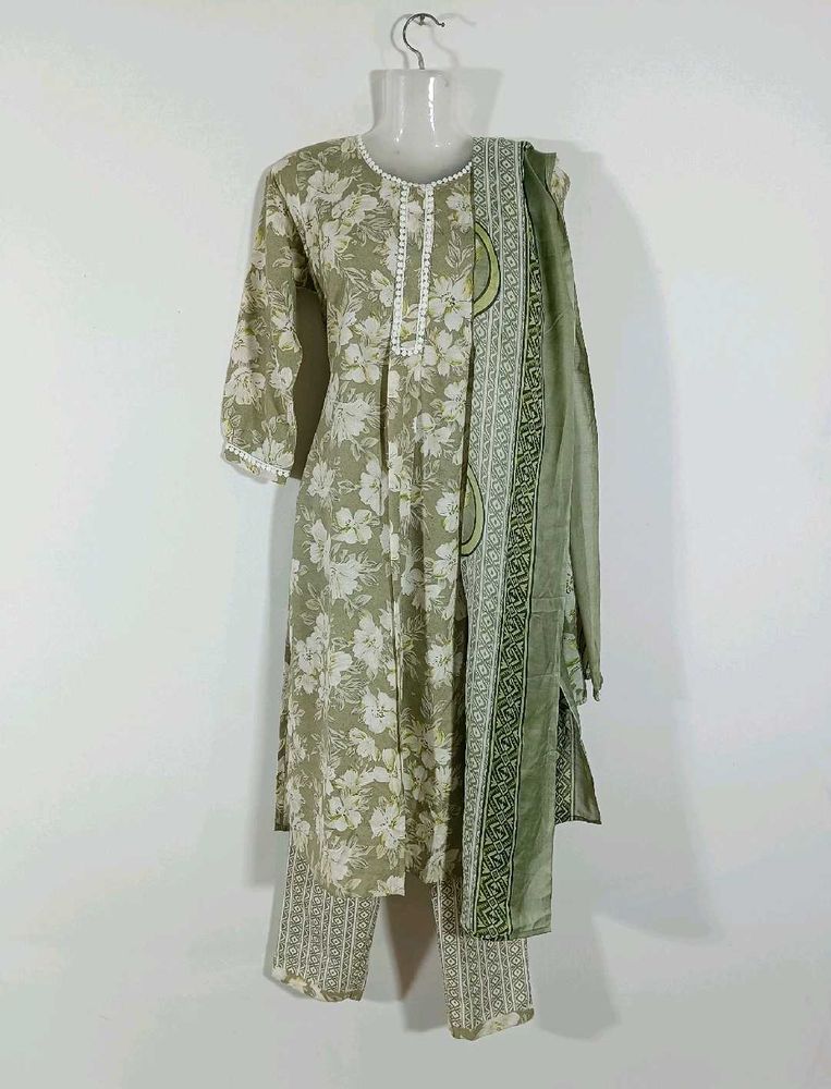 Peach Kurta Set