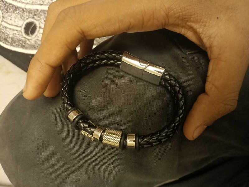 Braided Leather Bracelet