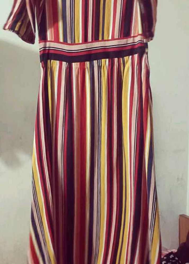 Striped Maxi Dress