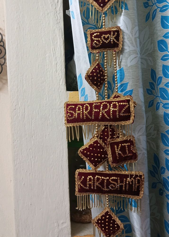 Customized Latkan For Bride