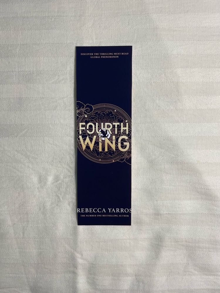 Fourth Wing Bookmark