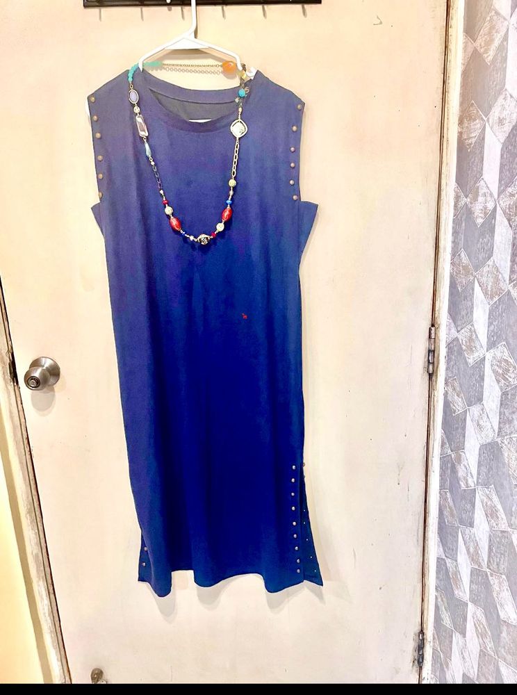 Suede Dress