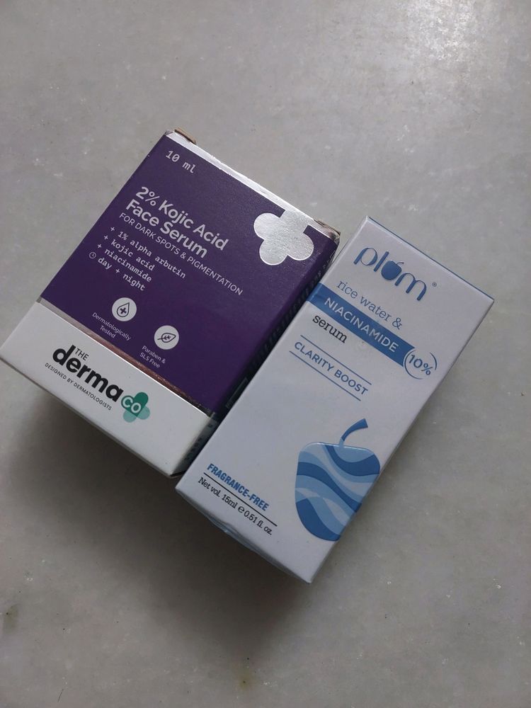 Plum &amp; Derma Co Face Serums
