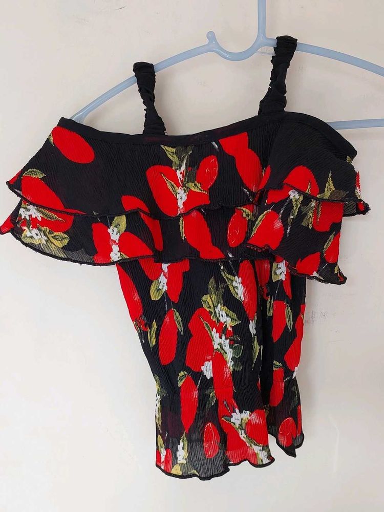Floral Print Top