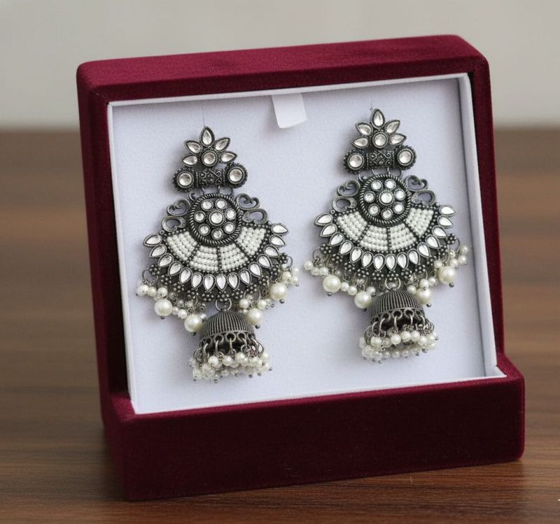 Statement Jhumka Earrings