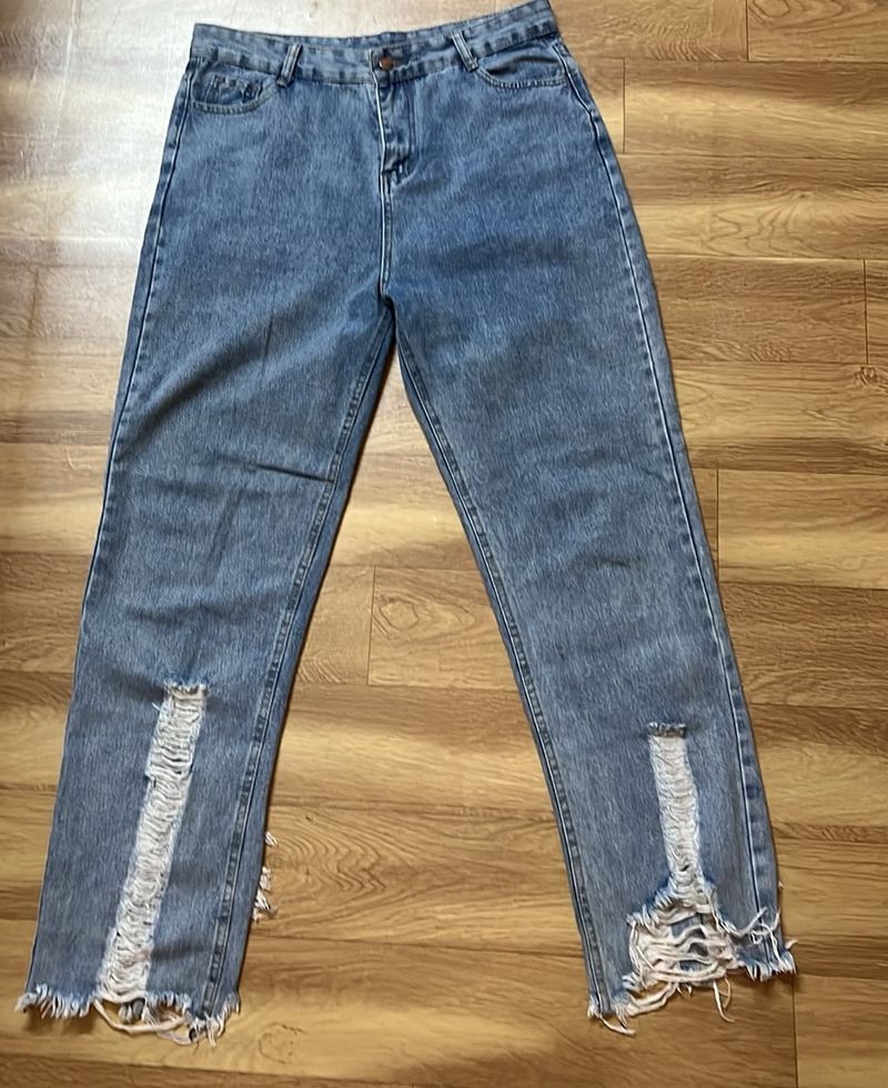 Women Rugged Jeans