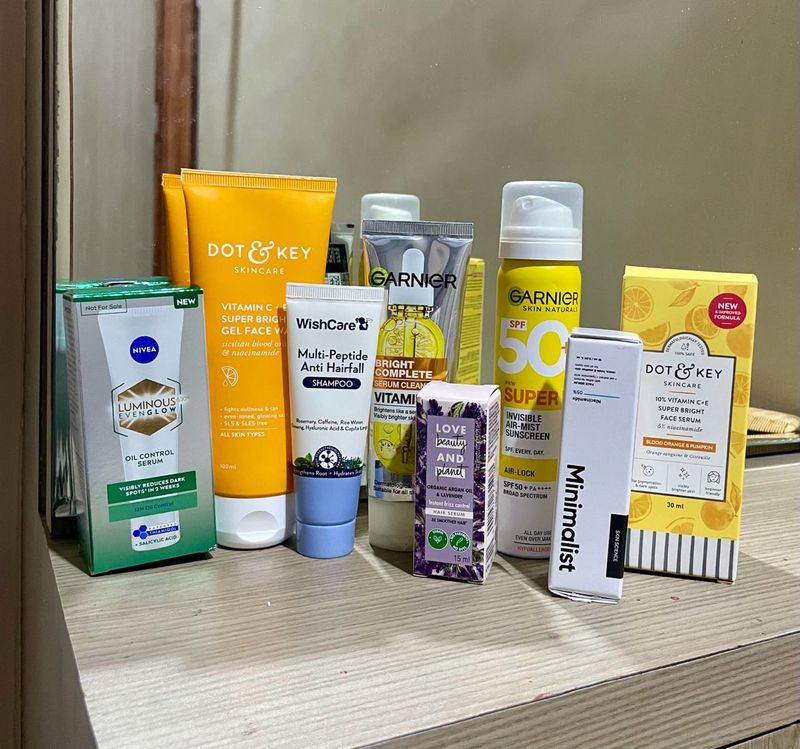 Skincare And Haircare Bundle
