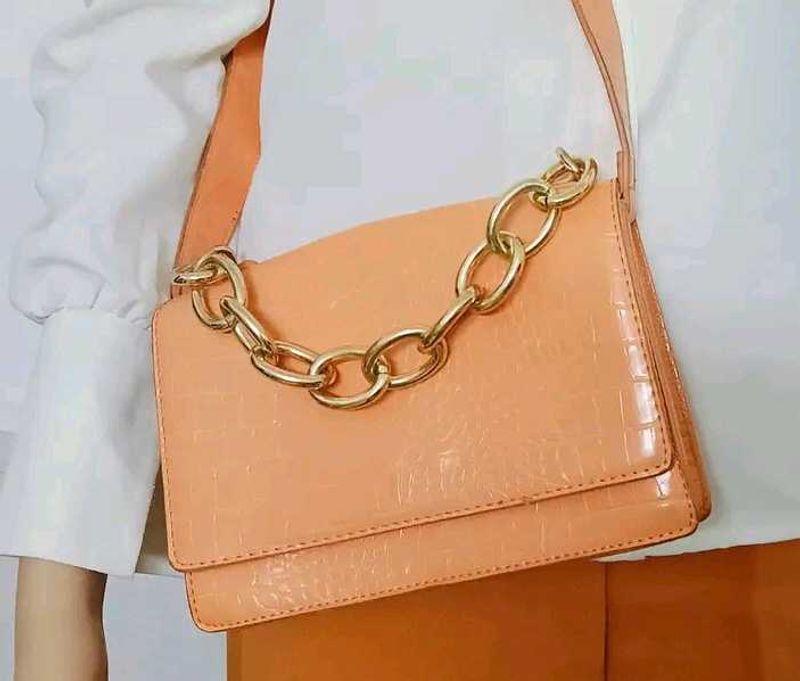 Classy Orange Slingbag