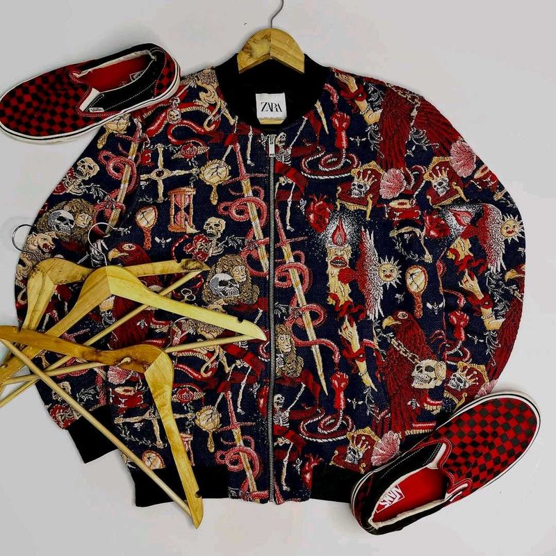 Zara Patterned Jacket