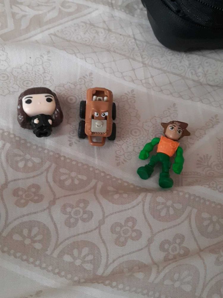 Set Of 3 Kinder Joy Toys