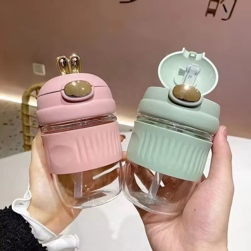 BUNNY GLASS SIPPER TOP QUALITY