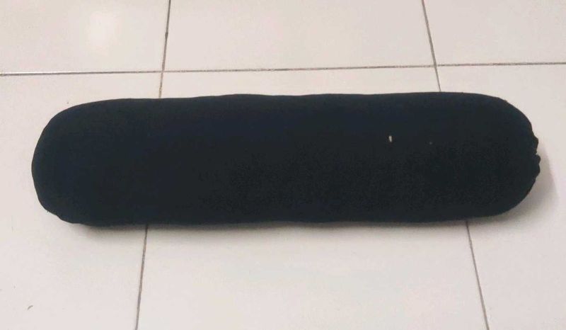 Black Bolster Pillow Cushion