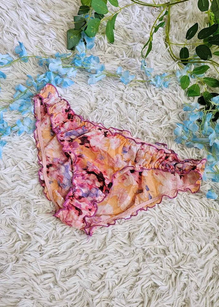 Floral Ruffle Panties