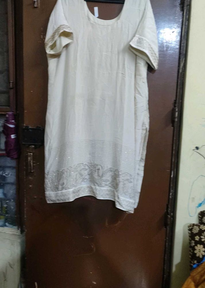 Elegant Cream Kurta
