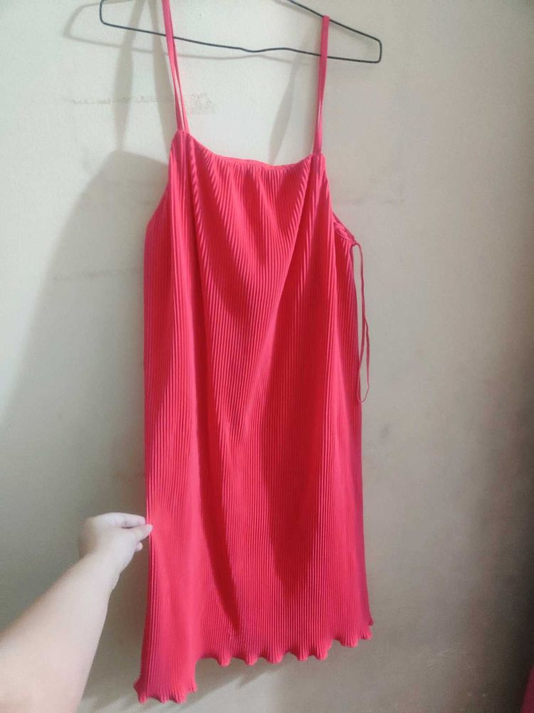 Zara Hot Pink Dress