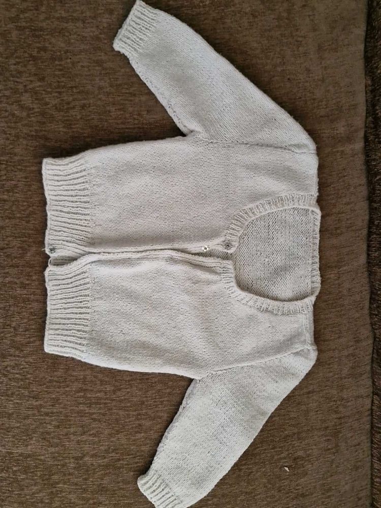White Cardigan