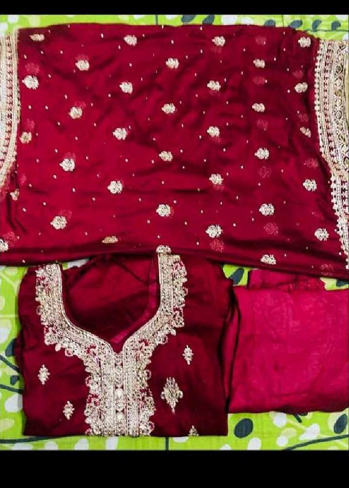 Elegant Maroon Kurta Set