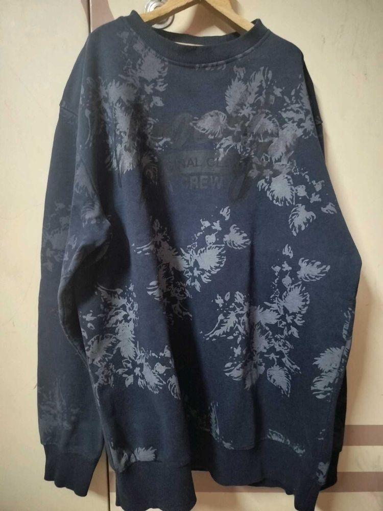 Floral Print Sweatshirt