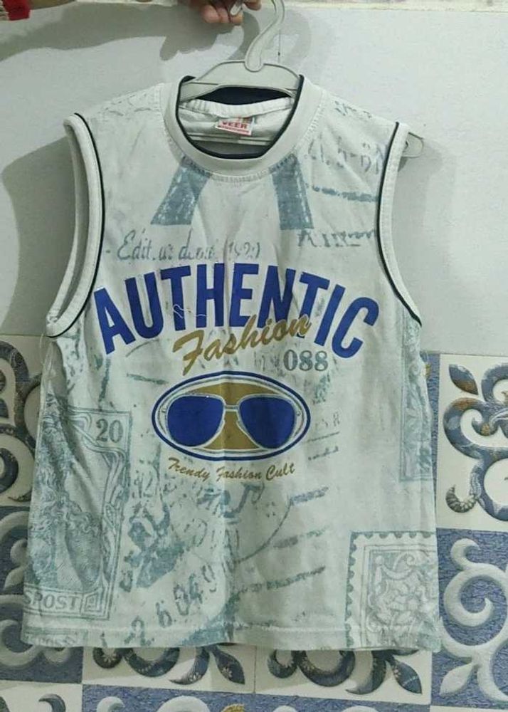 Authentic Fashion Sleeveless Tee