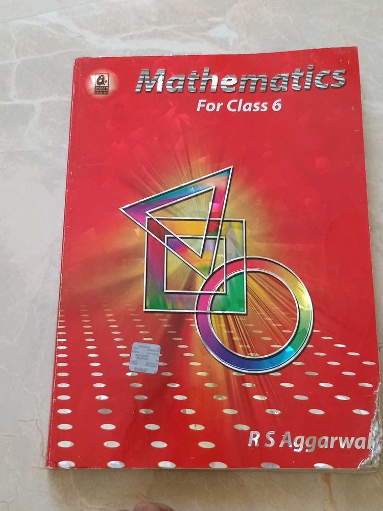 Mathematics Book - Class 6 RS Aggarwal
