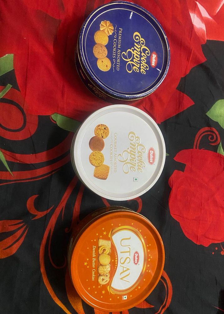 Cookie Tins - Set of 3