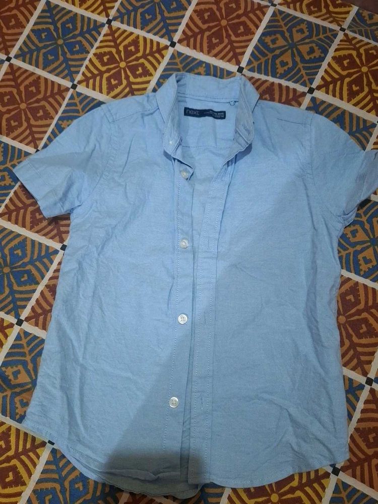 Light Blue Short Sleeve Shirt
