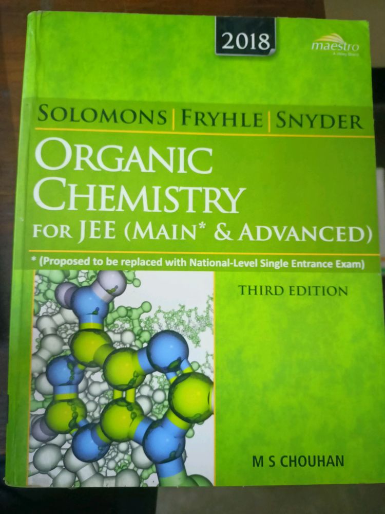 Solomons Chemistry For Jee Mains &amp; Advanced