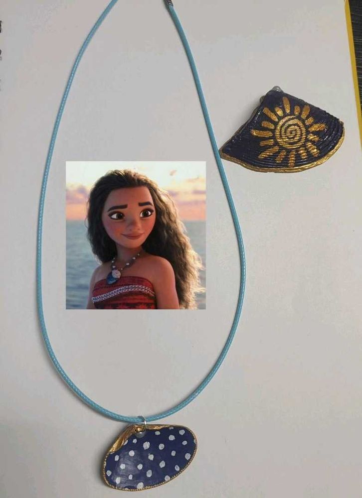 Moana Seashell Necklace Combo 🌊🐢🌺