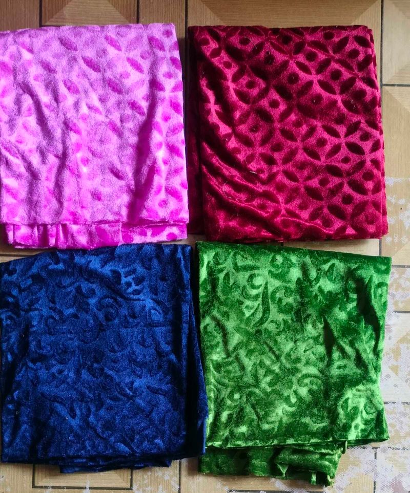 blouse Pieces velvet combo of 4.