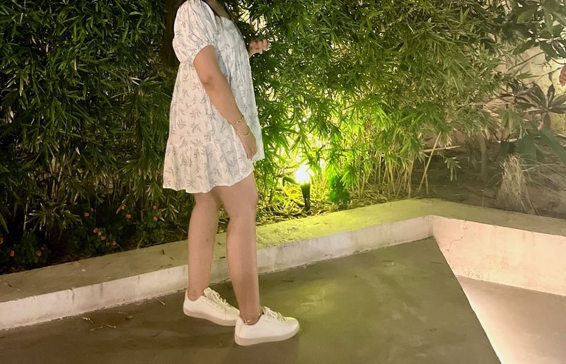 Floral Print Mini Dress