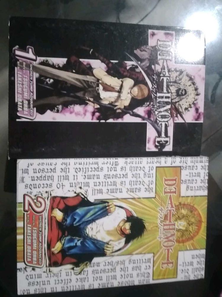 Death Note Manga Volumes 1 &amp; 2