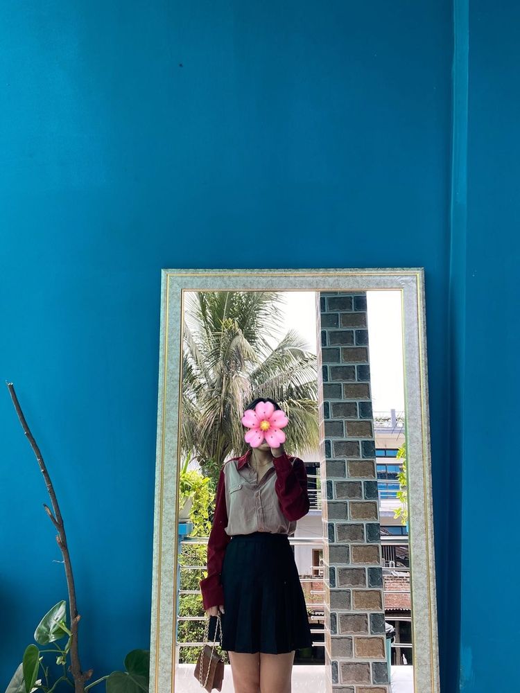 Chic Two-Tone Blouse