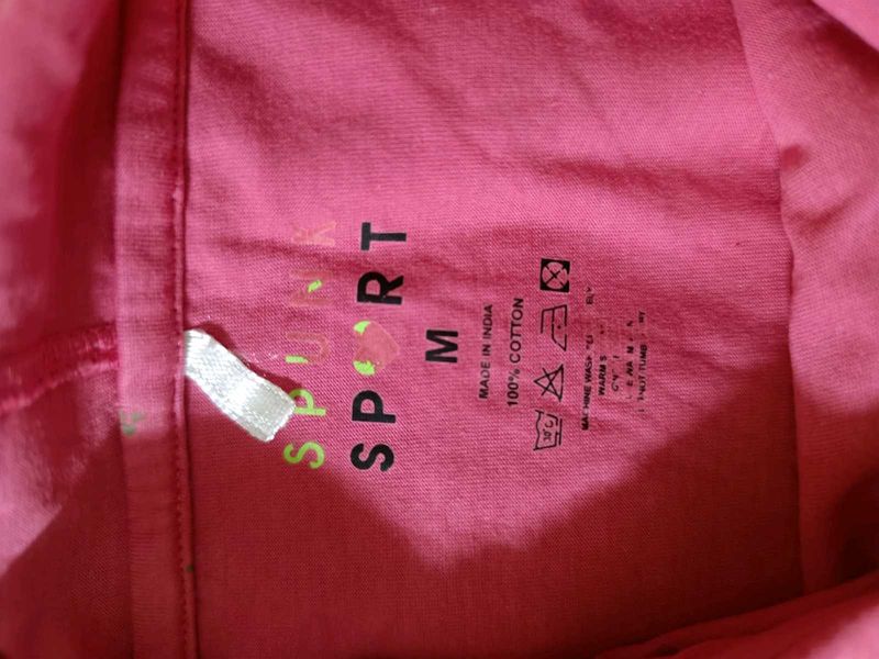 Pink Spirit Sport Tee - M