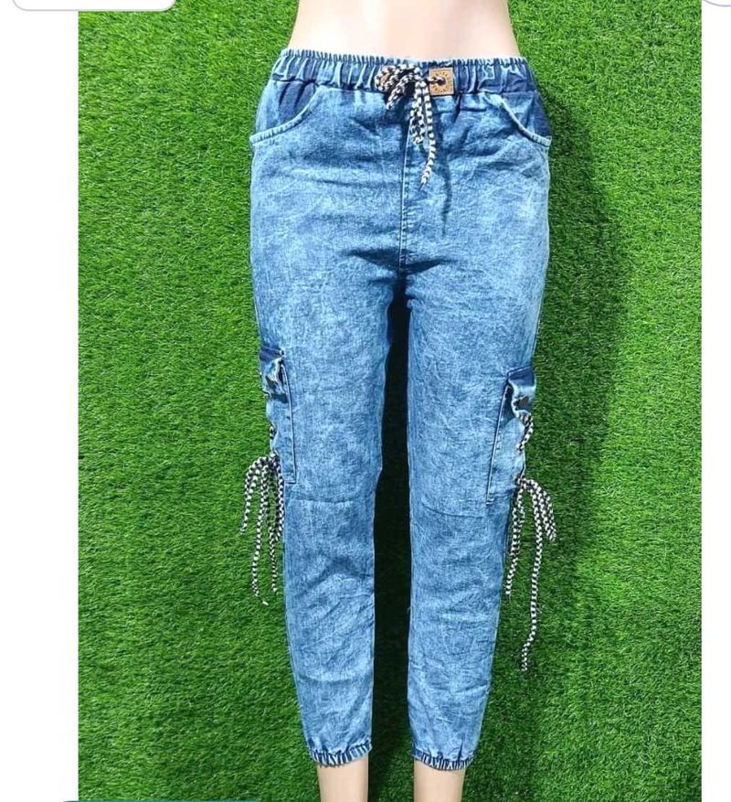 Stylish Denim Joggers