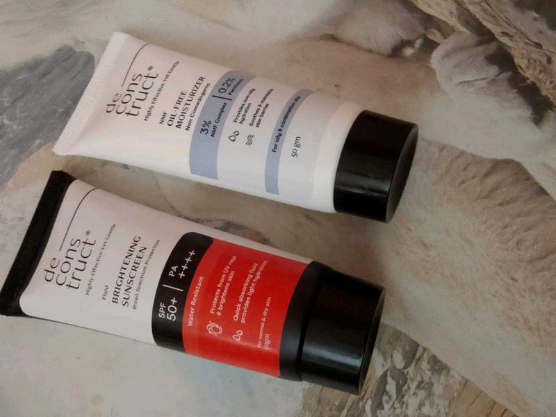 Deconstruct Oil Free Moisturizer And Sunscreen