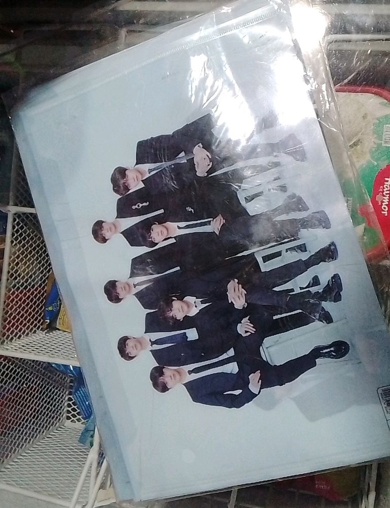 Bts Clear Bag  ( Botton File)