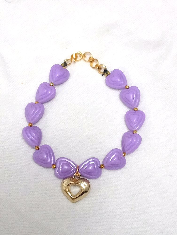 Heart Shape Purple Colour Set 💜
