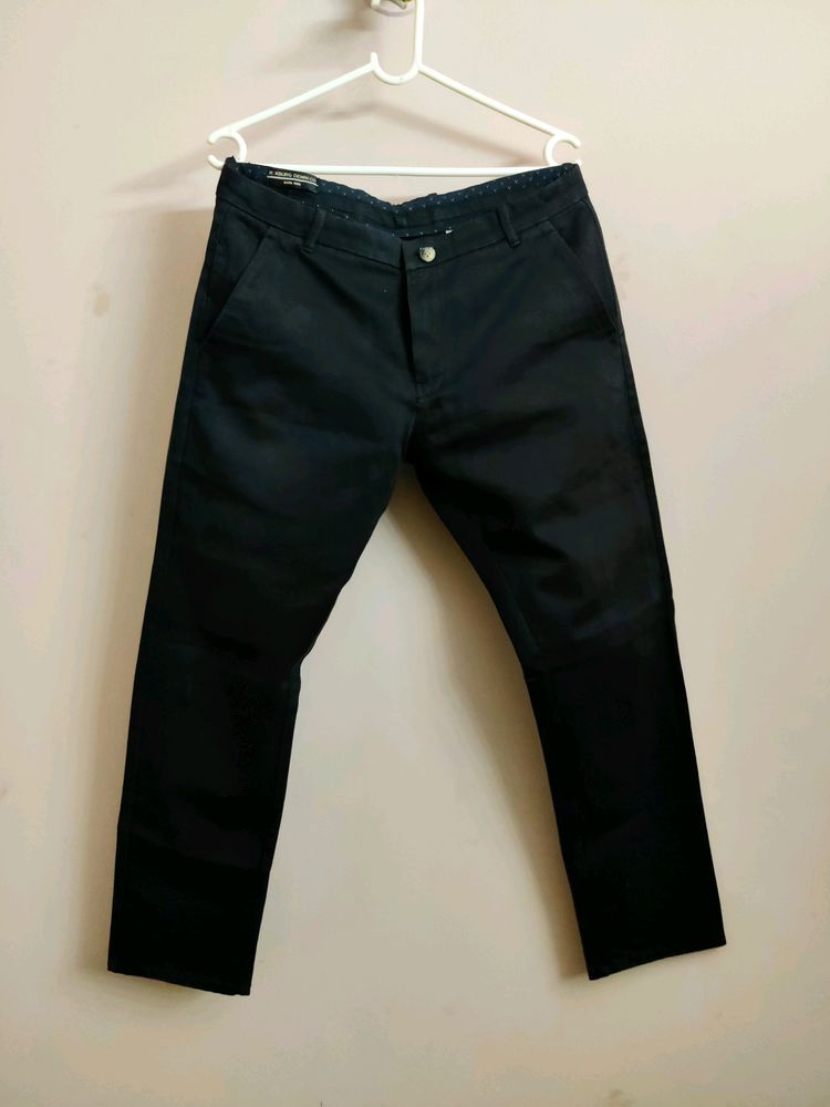 mens new cotton jeans trousers