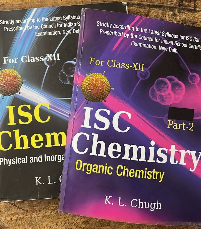 ISC Chemistry Class XII Part-1 &amp; Part-2